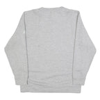 ADIDAS Mens Grey Bragg Lady Rockets Basketball Crew Neck Sweatshirt L Cotton