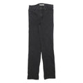 LEVI'S Womens Slim Black Denim Slim Jeans Cotton Blend W25 L27 Classic Fit