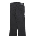 LEVI'S Womens Slim Black Denim Slim Jeans Cotton Blend W25 L27 Classic Fit
