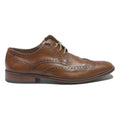 COLE HAAN Mens Leather Brogue Shoes Brown UK 10.5 Classic Formal Style