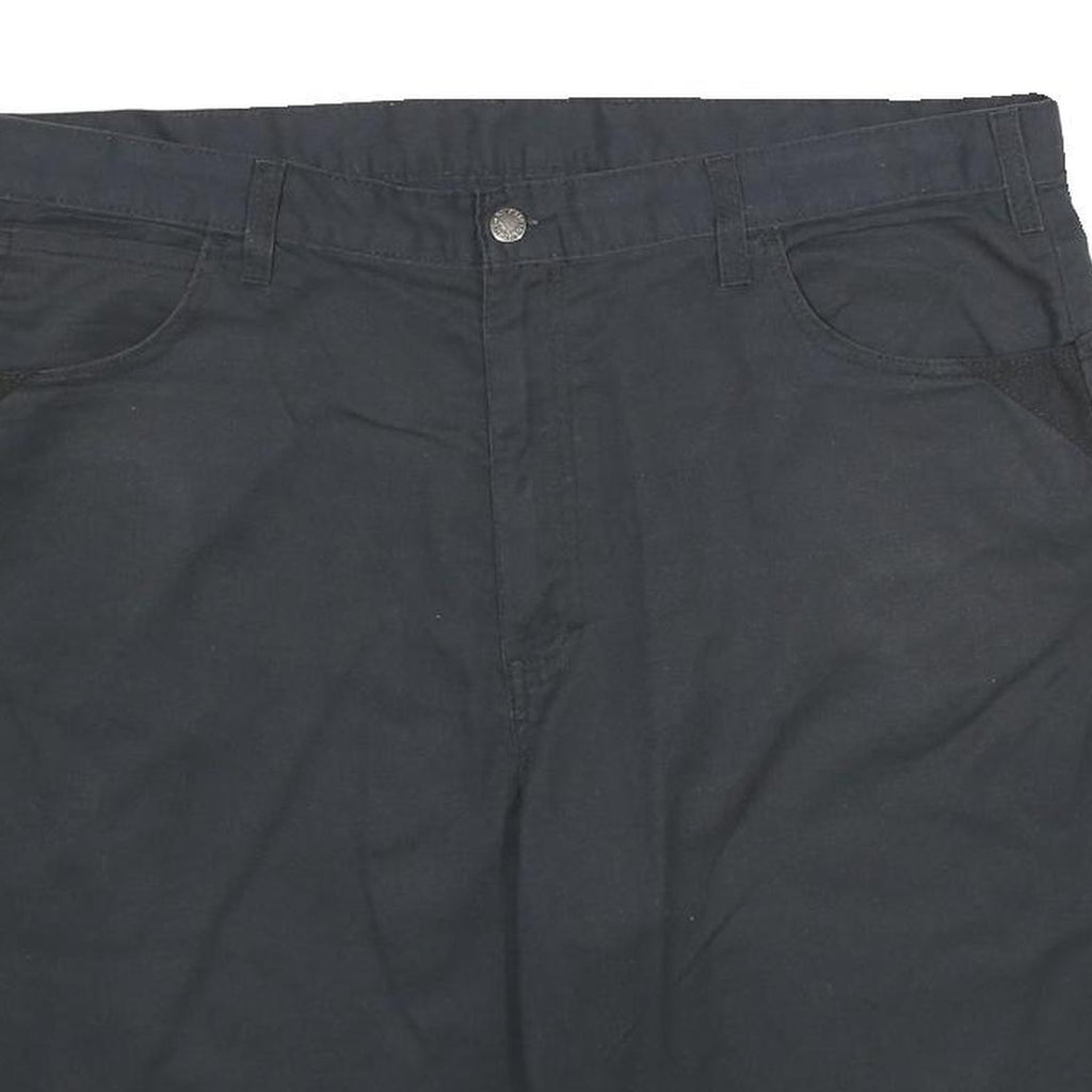 DICKIES Mens Black Casual Shorts 2XL W42 Polyester Blend Workwear