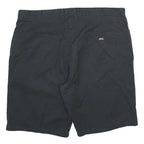 DICKIES Mens Black Casual Shorts 2XL W42 Polyester Blend Workwear