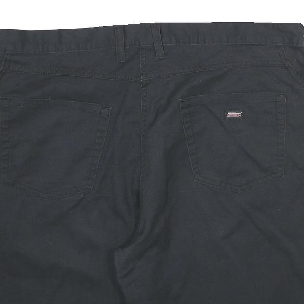 DICKIES Mens Black Casual Shorts 2XL W42 Polyester Blend Workwear