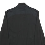 PUMA Mens Black Jacket L Cotton Plain Zip Casual Sportswear