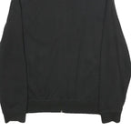 PUMA Mens Black Jacket L Cotton Plain Zip Casual Sportswear