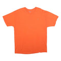 CHAMPION Mens Orange Crew Neck Short Sleeve T-Shirt 2XL Classic Cotton Blend