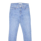 LEVI'S Slimming Skinny Womens Jeans Blue Slim Skinny Denim Medium W25 L28 Slim