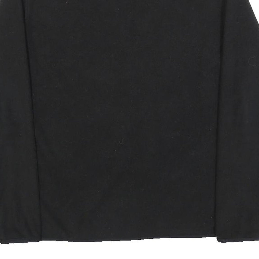 NAUTICA Mens Black & Blue Plain Pullover Jumper Crew Neck Basic Knit Size S