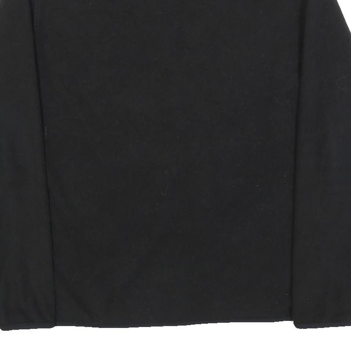 NAUTICA Mens Black & Blue Plain Pullover Jumper Crew Neck Basic Knit Size S