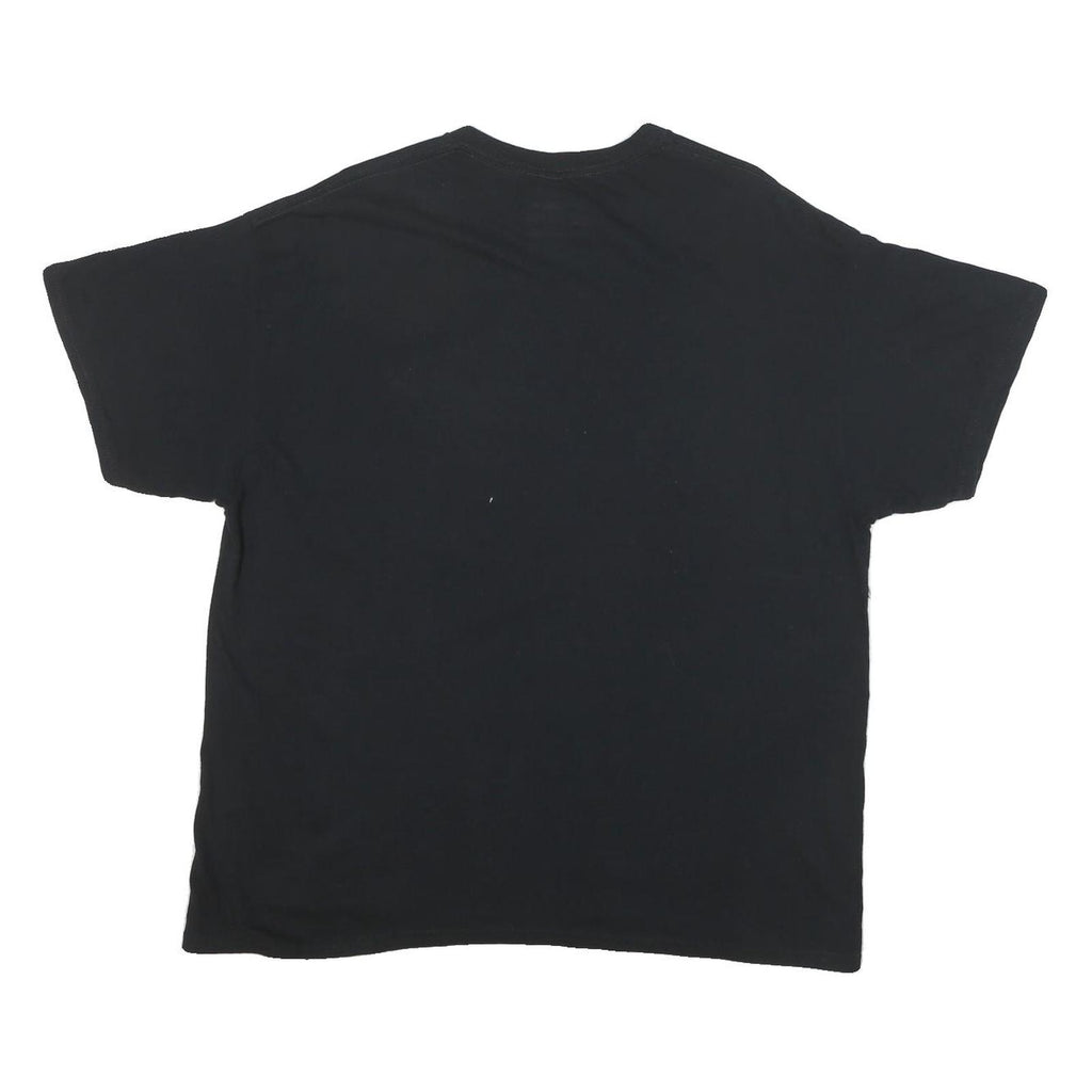 MAJESTIC Mens Black Chicago White Sox Graphic T-Shirt L Short Sleeve Crew Neck