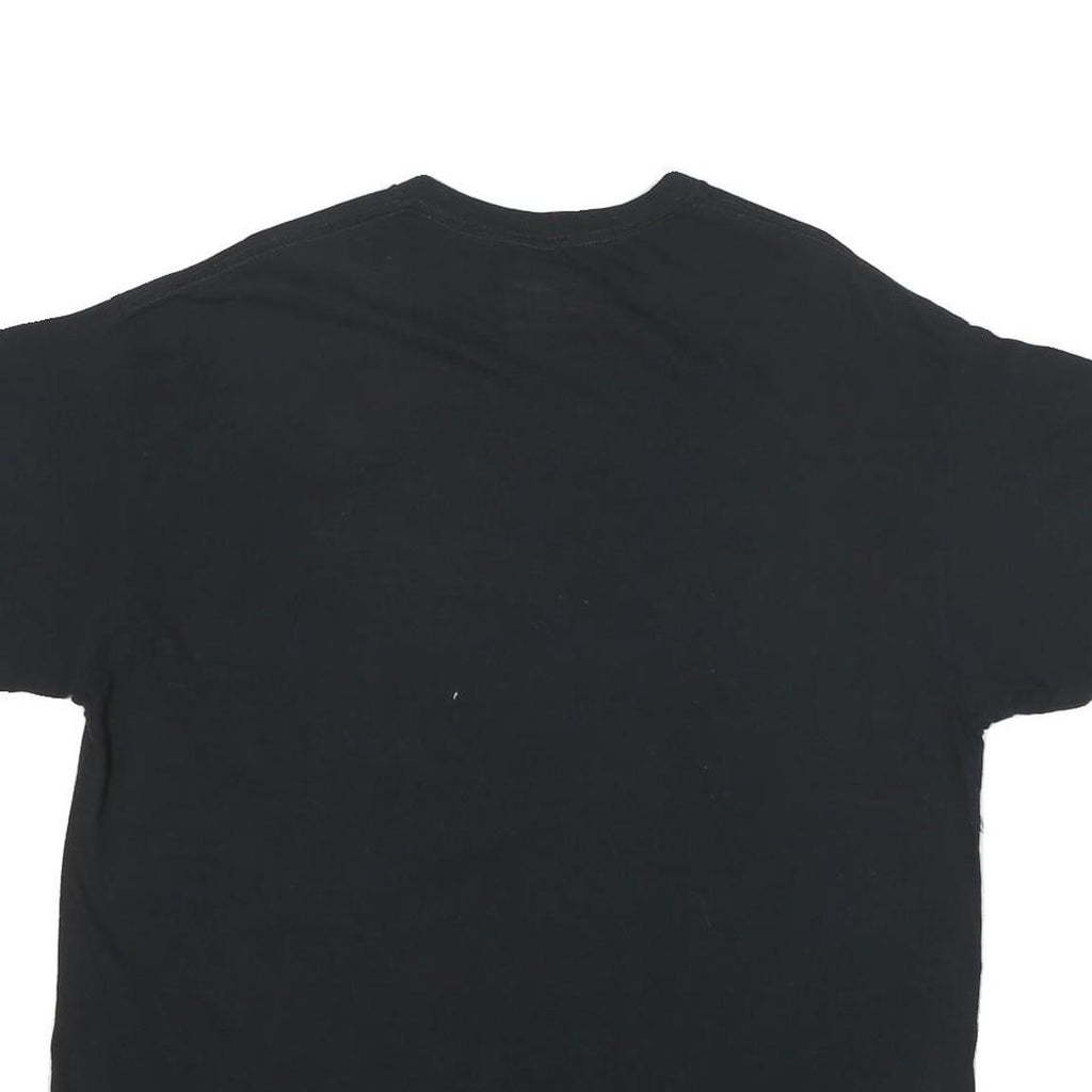 MAJESTIC Mens Black Chicago White Sox Graphic T-Shirt L Short Sleeve Crew Neck