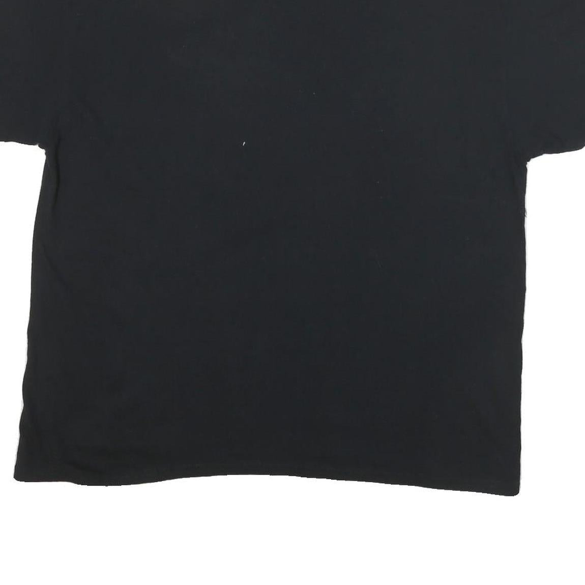 MAJESTIC Mens Black Chicago White Sox Graphic T-Shirt L Short Sleeve Crew Neck