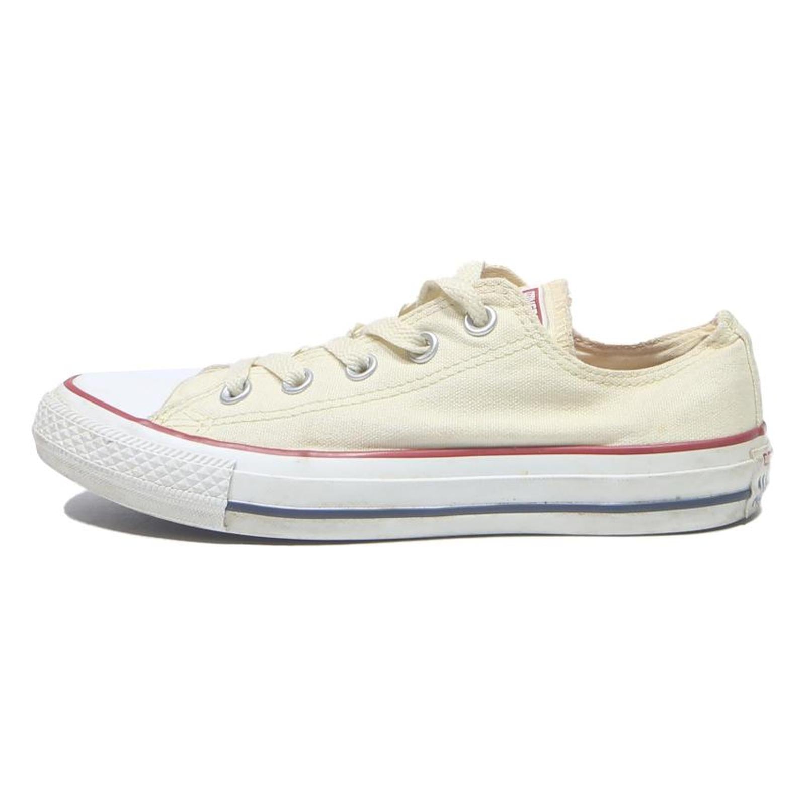CONVERSE Chuck Taylor All Star Womens Low Top Trainers Cream Canvas UK 4 Classic