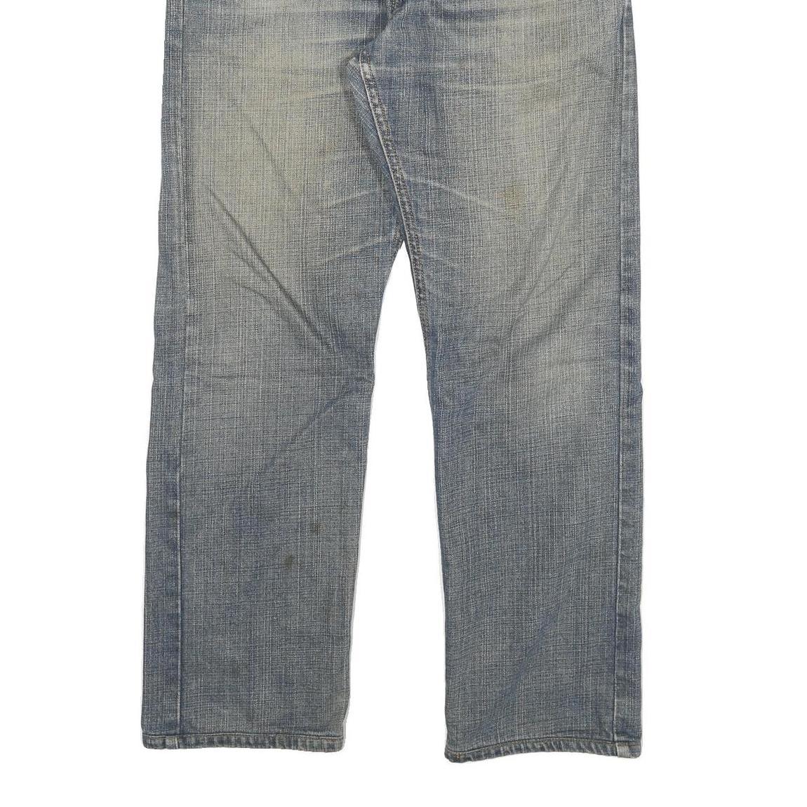 LEVI'S 505 Mens Jeans Blue Regular Straight Denim Medium W32 L28 Classic Zip