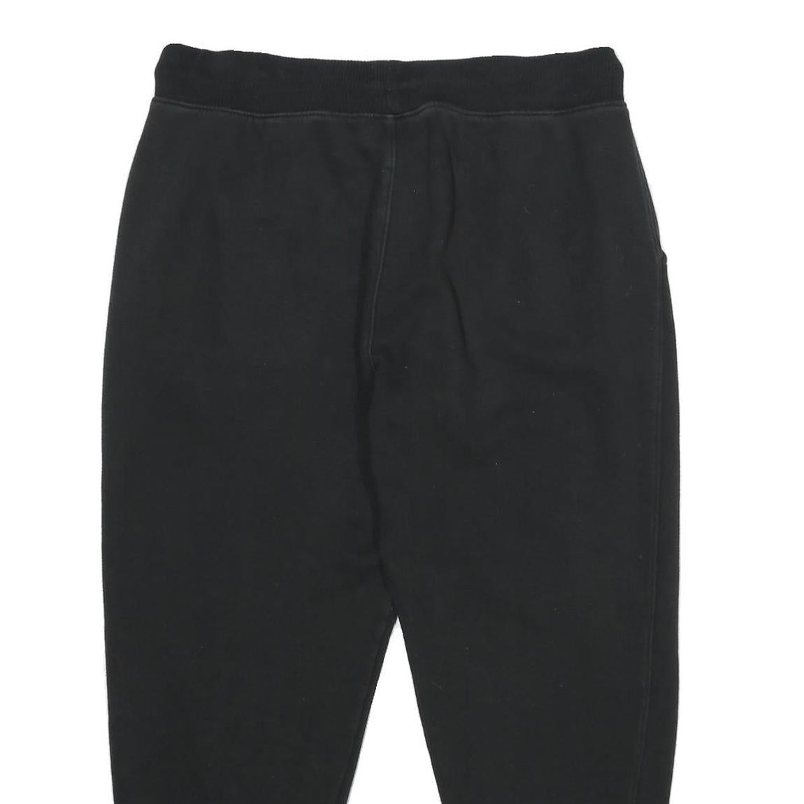 FILA Mens Joggers Black XL W34 L28 Regular Fit Tapered Leg Cotton Blend Casual