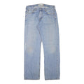 LEVI'S Mens Jeans Blue Loose Straight Denim Medium W35 L34 Classic Cotton Blend