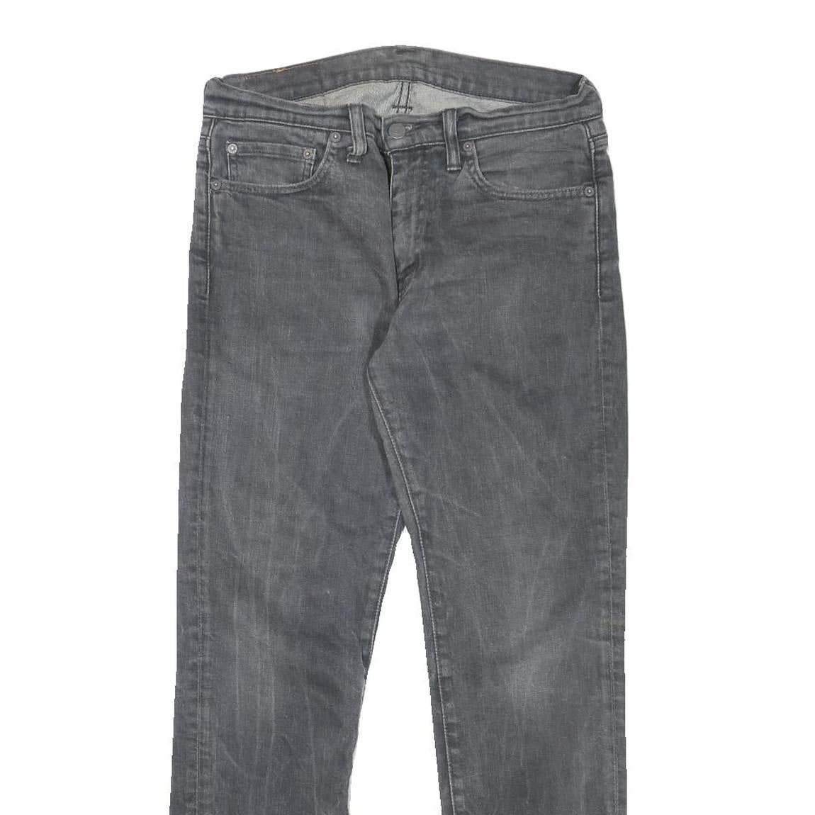 LEVI'S 511 Mens Slim Grey Denim Medium W30 L29 Stylish Cotton Blend Jeans