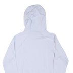 NIKE Mens White Hoodie M Cotton Blend Pullover Football Crest