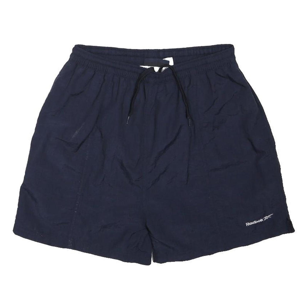 REEBOK Mens Shorts Navy Blue Casual S W30 Lightweight Sportswear