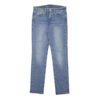 LEVI'S 511 Mens Jeans Blue Slim Skinny Denim Medium W31 L32 Classic Zip Closure