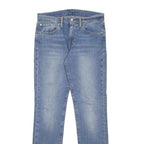 LEVI'S 511 Mens Jeans Blue Slim Skinny Denim Medium W31 L32 Classic Zip Closure