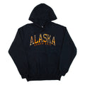 GILDAN Alaska Homer Spit Mens Black Hoodie M