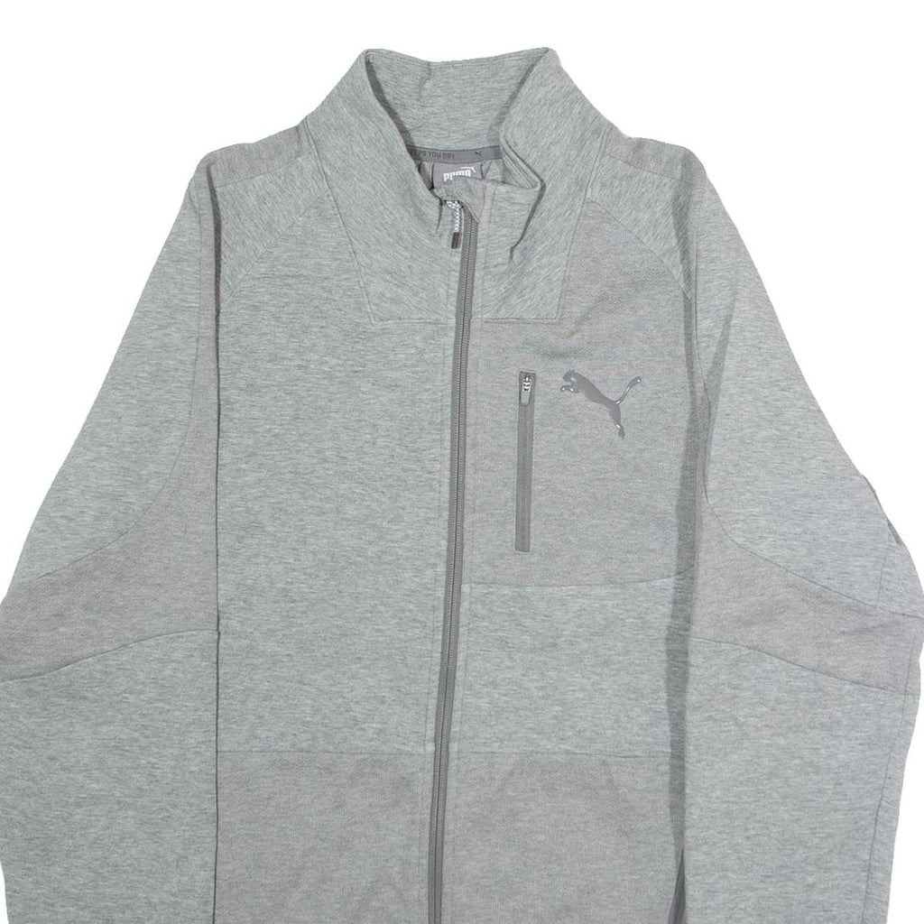 PUMA Mens Track Jacket Grey L