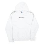 CHAMPION Mens White Hoodie M
