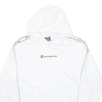 CHAMPION Mens White Hoodie M