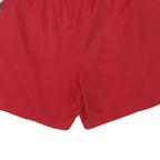 ADIDAS Mens Shorts Red & Sky Blue XL W42 Polyester Blend Casual Sportswear