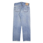 LEVI'S Mens Jeans Blue Regular Straight Denim Light W31 L28 Distressed
