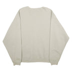 ALORE Mens Beige Teamsters Crew Neck 2XL Cotton Blend Sweatshirt Casual