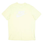 NIKE Mens T-Shirt Yellow L