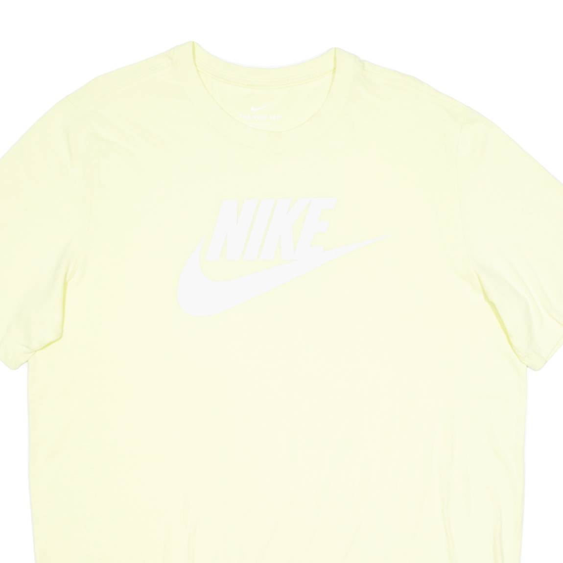 NIKE Mens T-Shirt Yellow L