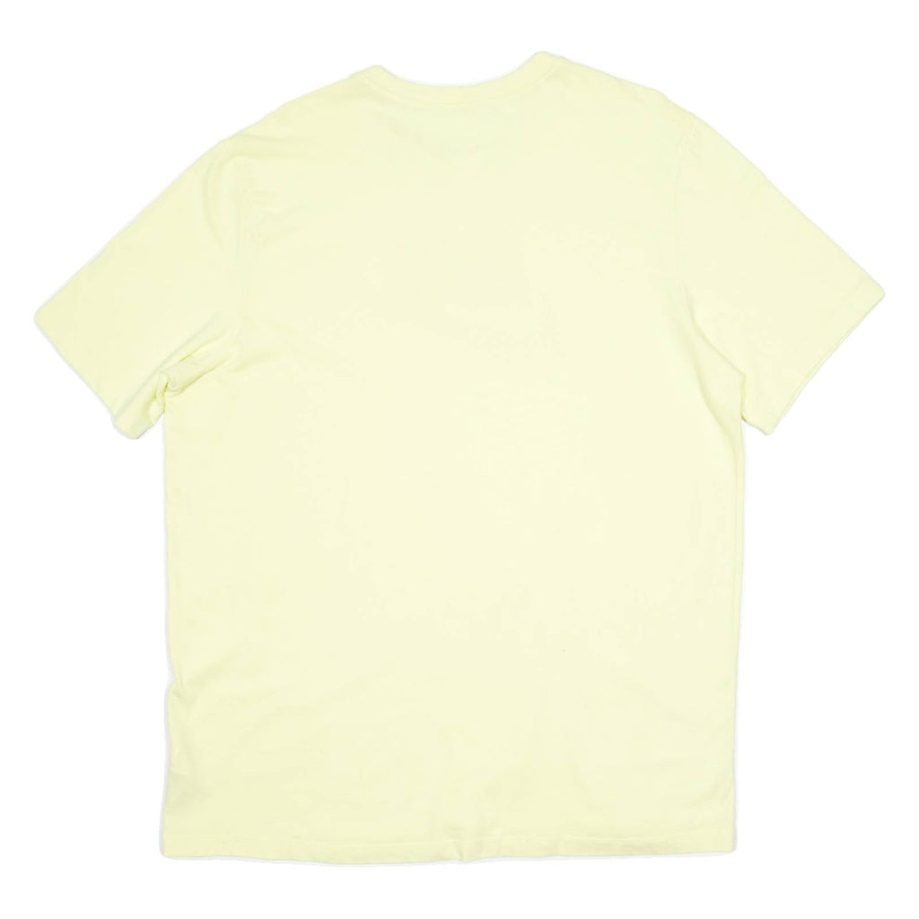 NIKE Mens T-Shirt Yellow L