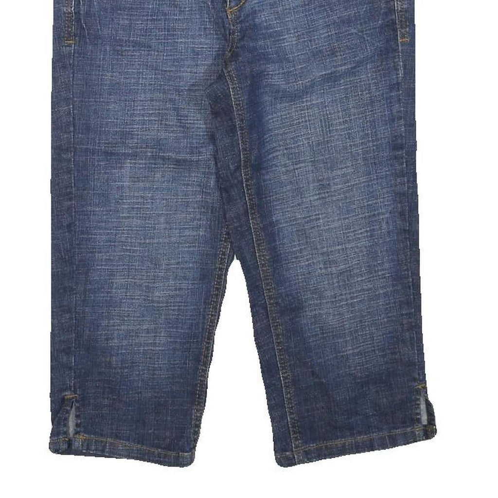 SMART SET Womens Blue Denim Casual Shorts M W28 Comfortable Cotton Blend