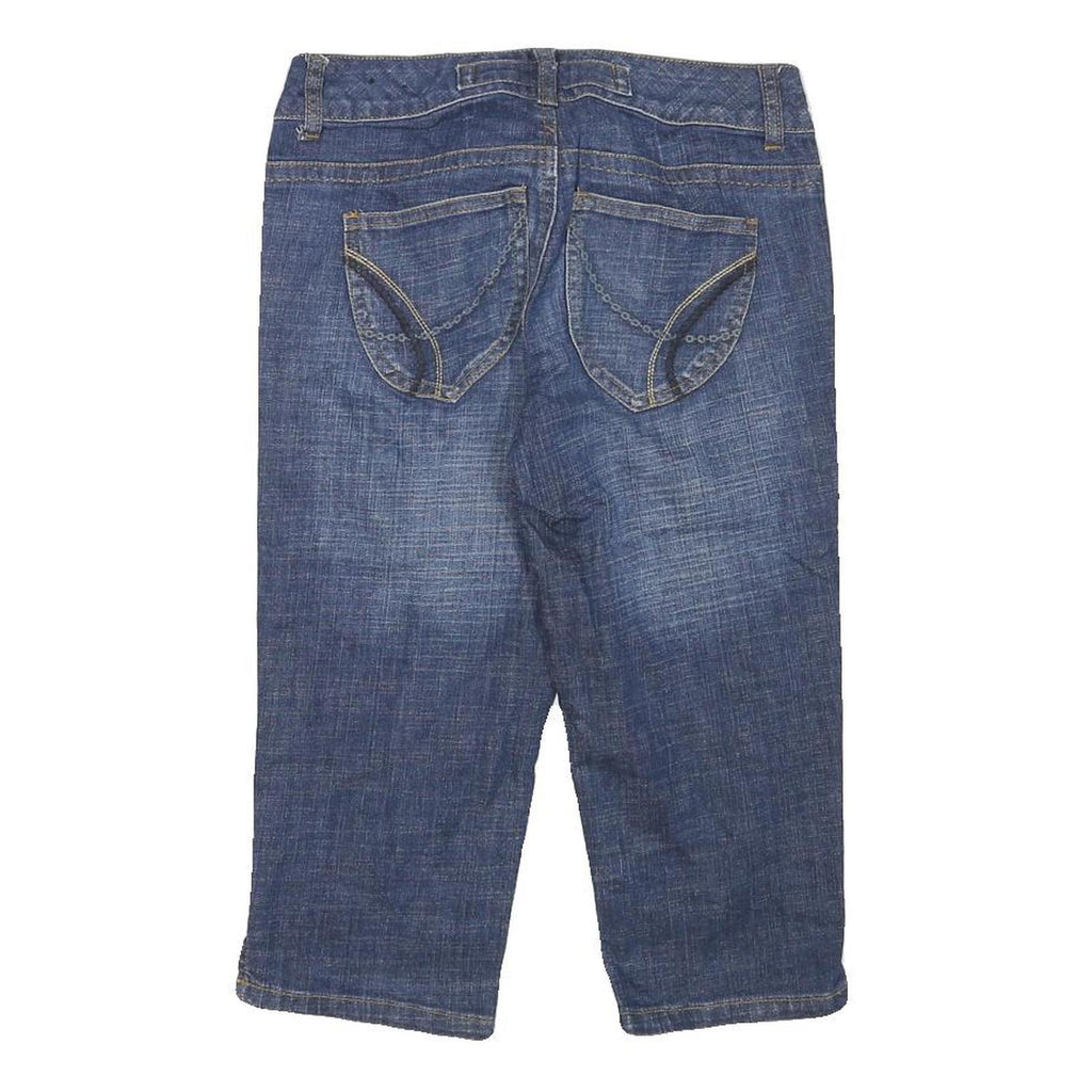 SMART SET Womens Blue Denim Casual Shorts M W28 Comfortable Cotton Blend