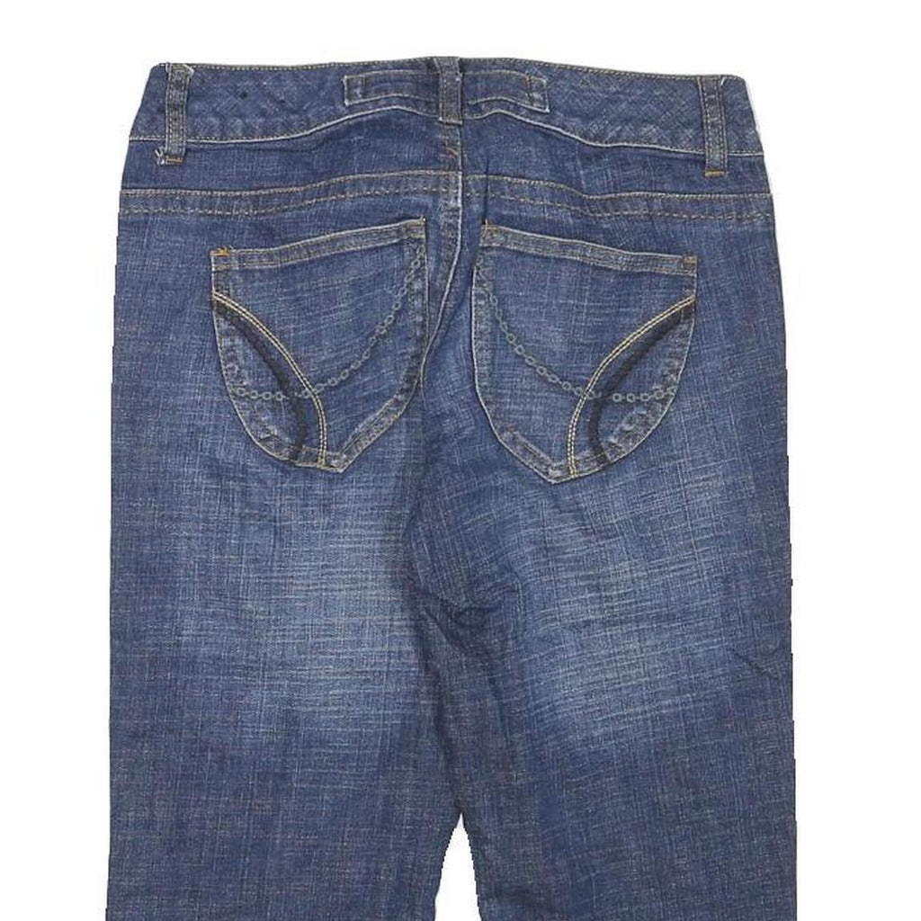 SMART SET Womens Blue Denim Casual Shorts M W28 Comfortable Cotton Blend