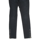 LEVI'S Mens Jeans Black Regular Skinny Denim Medium W28 L30 Fitted Style