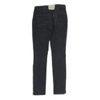 LEVI'S Mens Jeans Black Regular Skinny Denim Medium W28 L30 Fitted Style