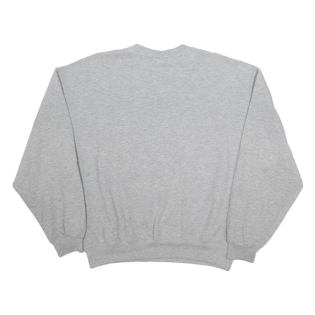 RUSSELL ATHLETIC Womens Grey Irish Rowing Crew Neck L Cotton Blend Sweatshirt