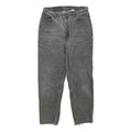 LEVI'S Womens Regular Fit Grey Denim Jeans Cotton Blend Zip W30 L27 Classic