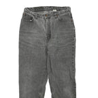 LEVI'S Womens Regular Fit Grey Denim Jeans Cotton Blend Zip W30 L27 Classic