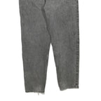 LEVI'S Womens Regular Fit Grey Denim Jeans Cotton Blend Zip W30 L27 Classic