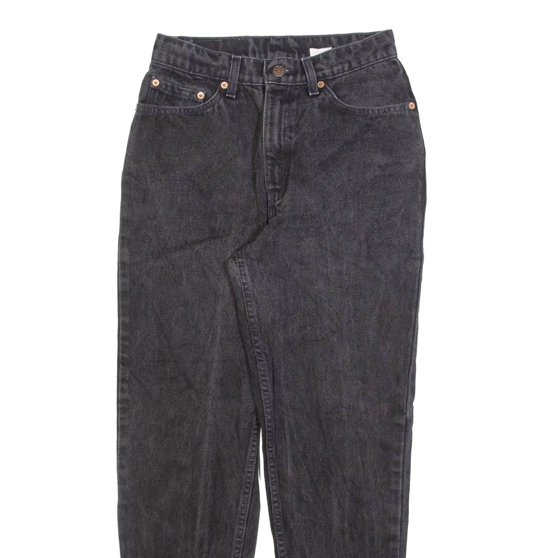 LEVI'S 512 Womens Jeans Grey Slim Tapered 90s W26 L28