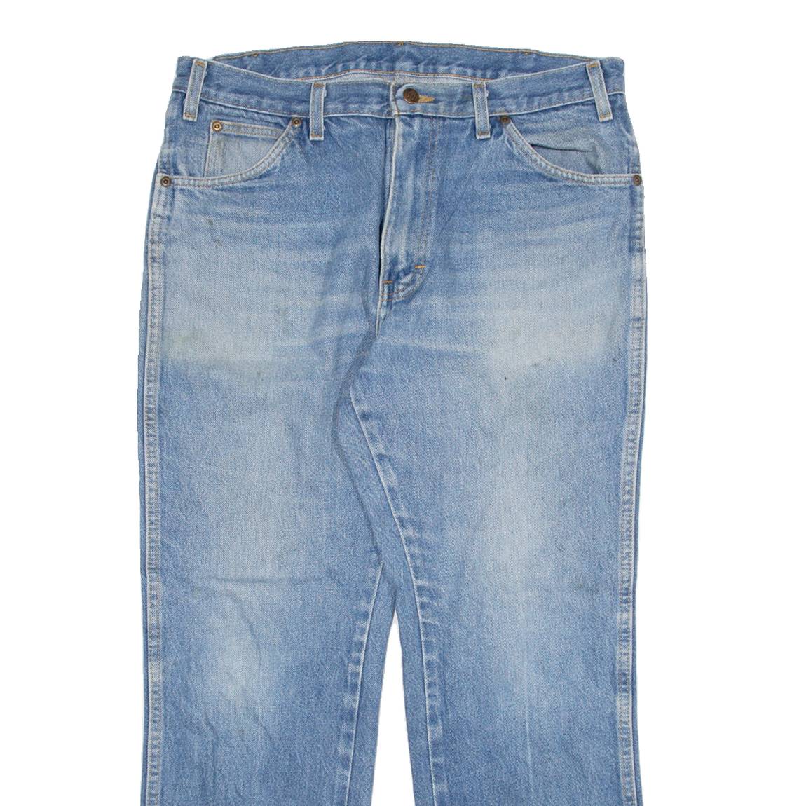 DICKIES Mens Jeans Blue Regular Straight W32 L28
