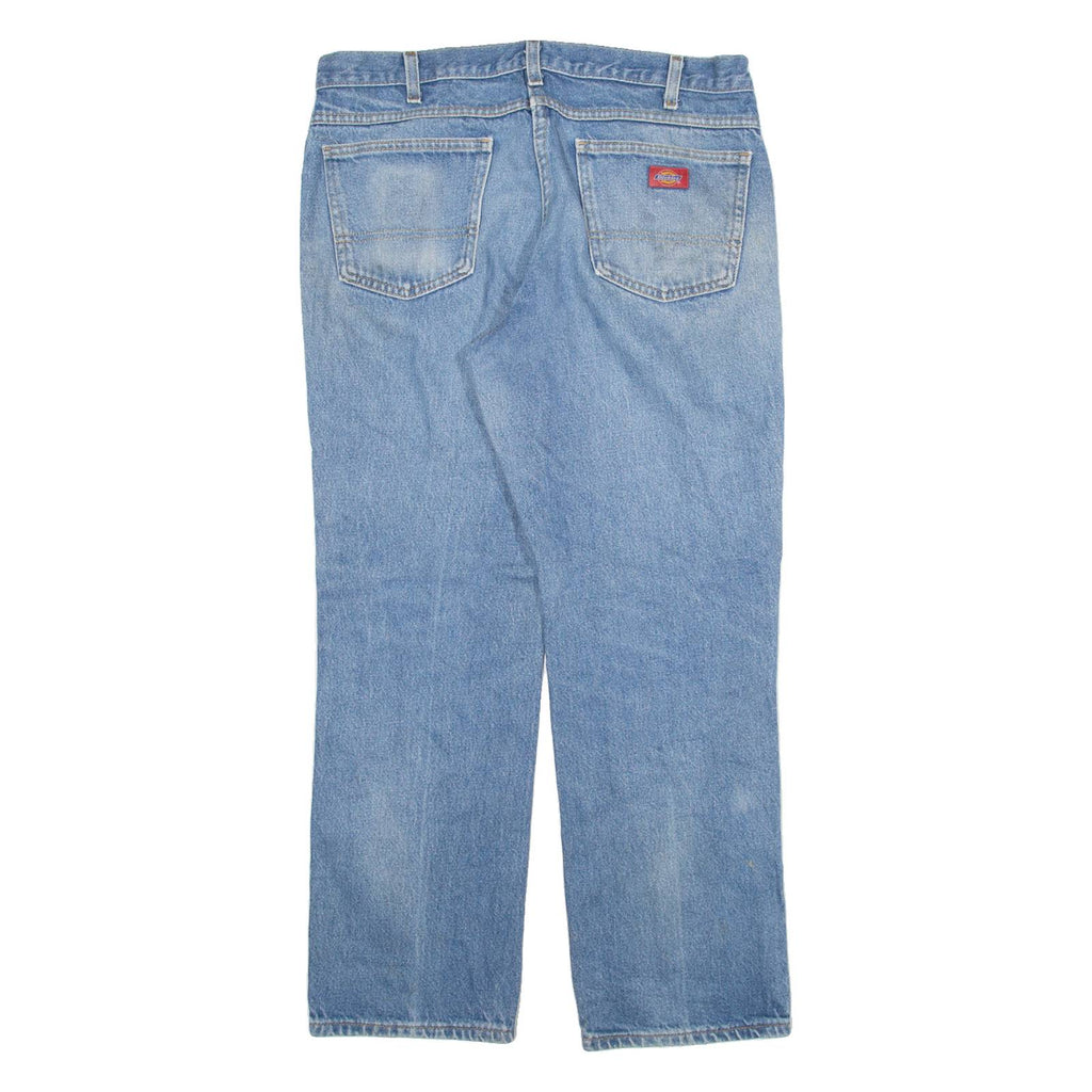 DICKIES Mens Jeans Blue Regular Straight W32 L28