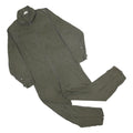GUY LEROY S.A Mens Green Straight Cotton Blend Canvas Dungarees Regular M W36