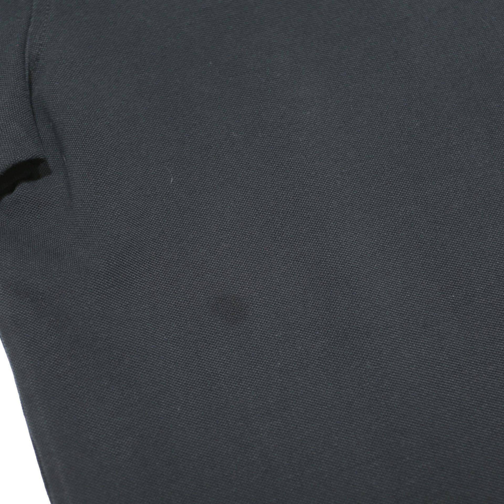 K-WAY Mens Black Polo Shirt L Cotton Blend Short Sleeve Logo Casual