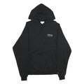 CHAMPION Mens Black College Prep Printed Pullover Hoodie L Casual Cotton Blend